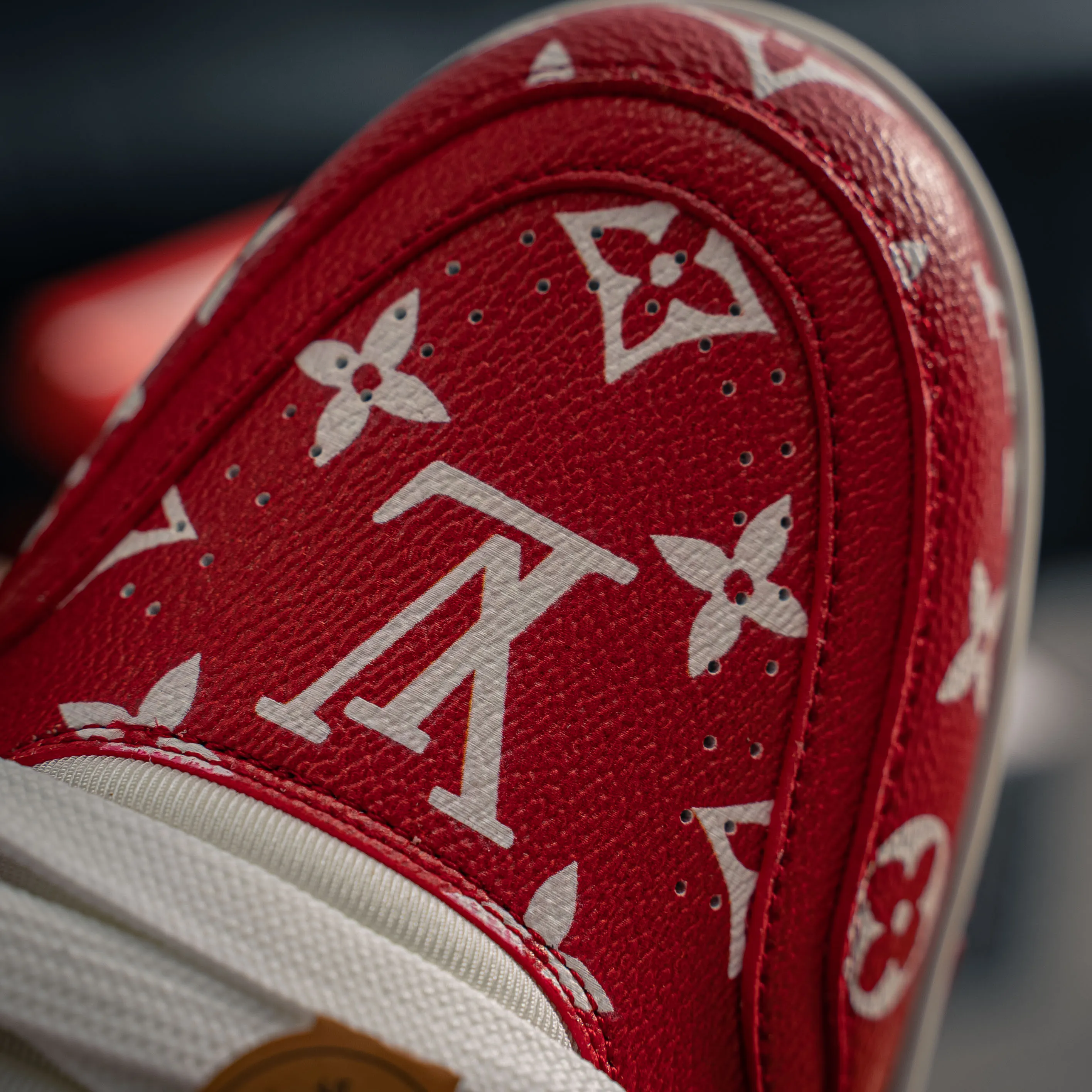 【L 2 】 Premium LV Classic New Arrival ✦ 1:1 ， ， ✦ Cowhide Leather Shoes ， LOGO ✦ + ，